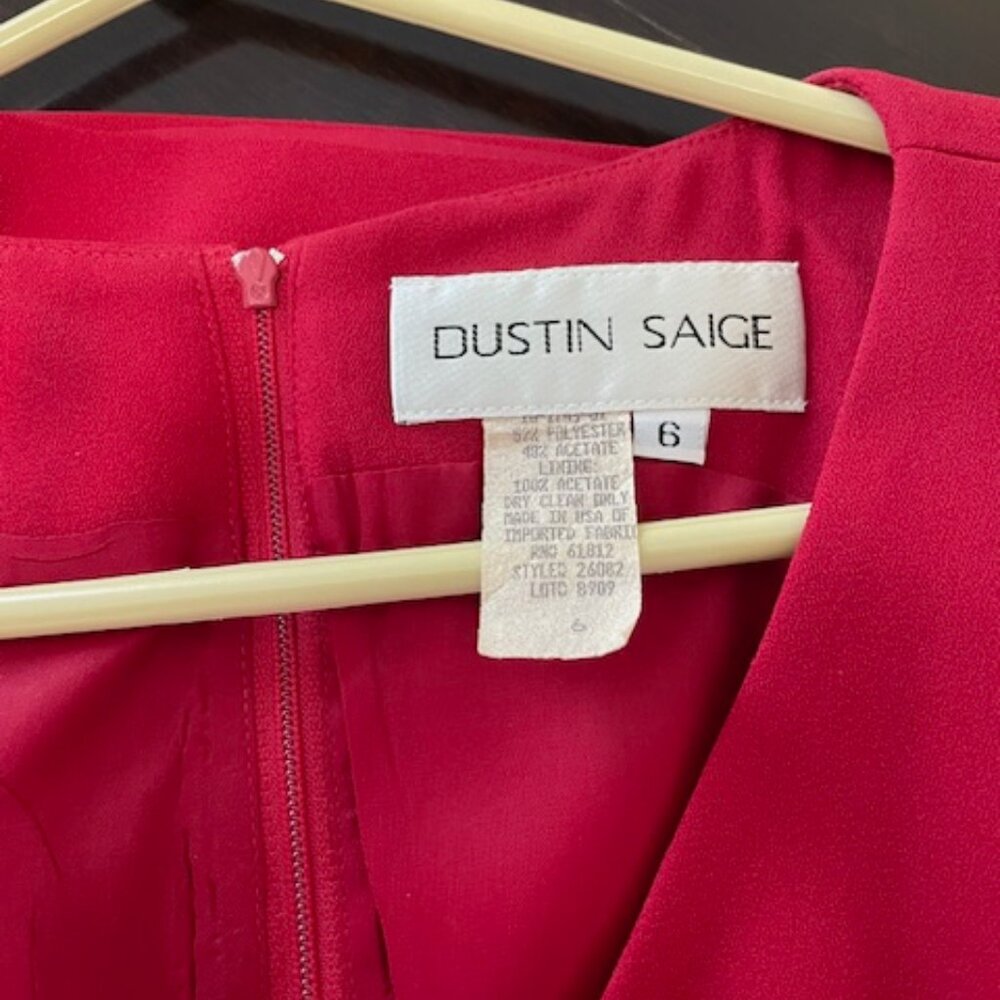 Women's Dustin Saige Dress Red - Picture 3 of 4